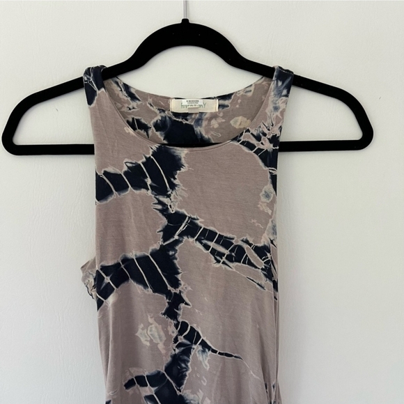 EUC🔹️River + Sky Go for Bold Dress Tie Dye Sleeveless Racerback Midi - Picture 2 of 5
